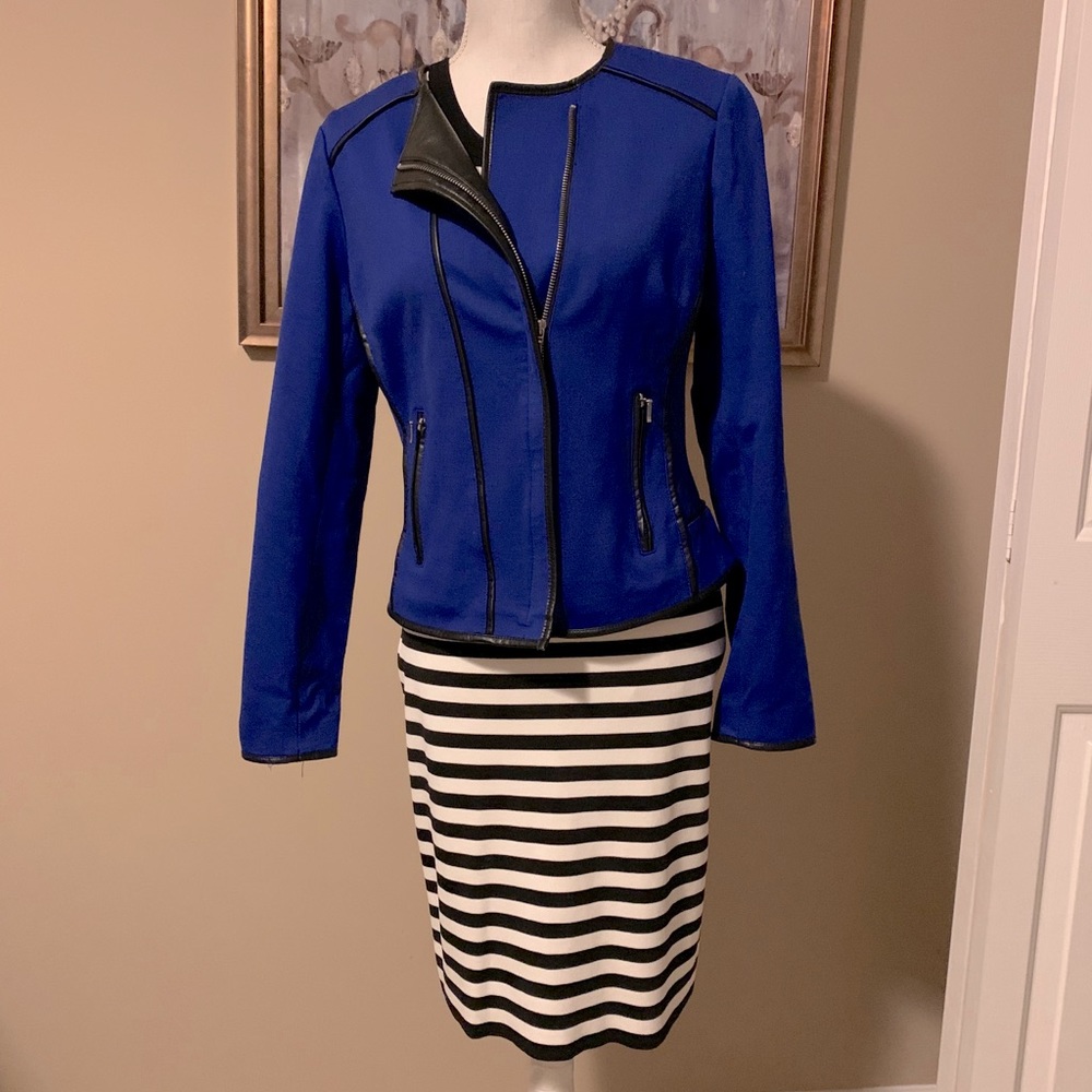 INC fitted blazer